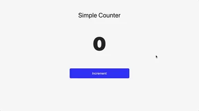 Screenshot of application